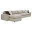 Canapé d'angle en tissu Bernhardt Nest 3 pièces, orientation droite-1928184686