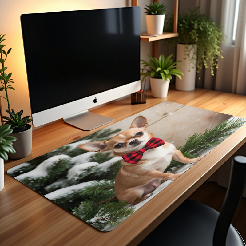 Polyester Desk Pad, 31.5x15.5