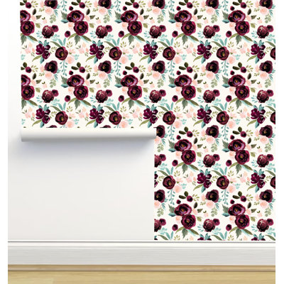 Rouleau de papier peint adhésif texturé L 6 pi x l 24 po Crystal W Design