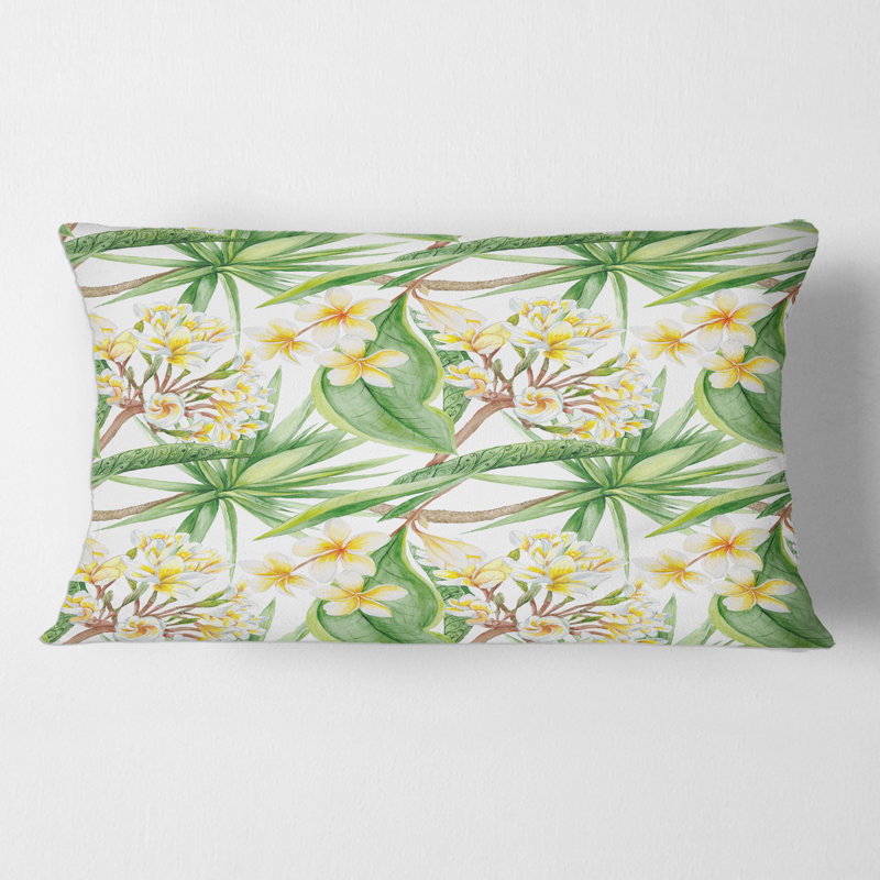 Floral Throw Pillow