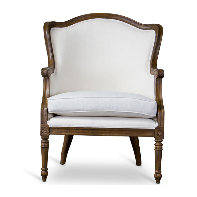Fauteuil en coton de 27,75 po de largeur Andranik