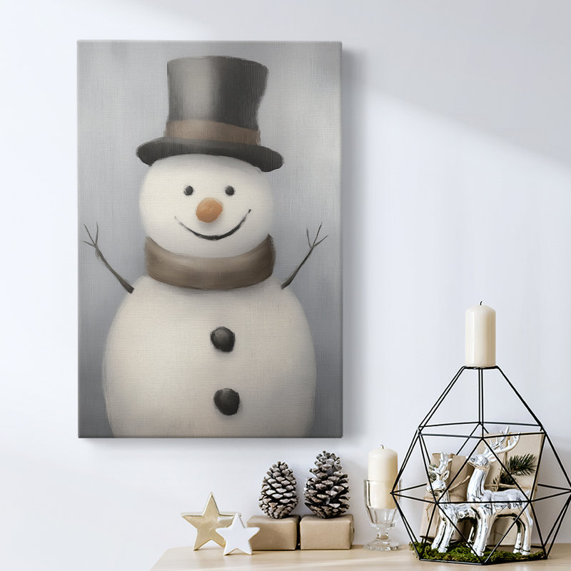 Art des Fêtes de Noël - Toile tendue avec châssis - Série 2-CDxxix, H 12 po x l 8 po