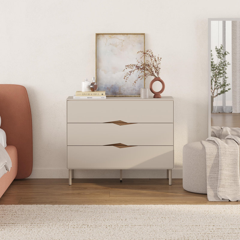 Mia 98 cm W Chest of 3 Drawers