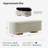 Nettie 54" Modern Velvet Boucle Upholstered Tufted Storage Bench with Gold-finished Metal Legs-1411575420