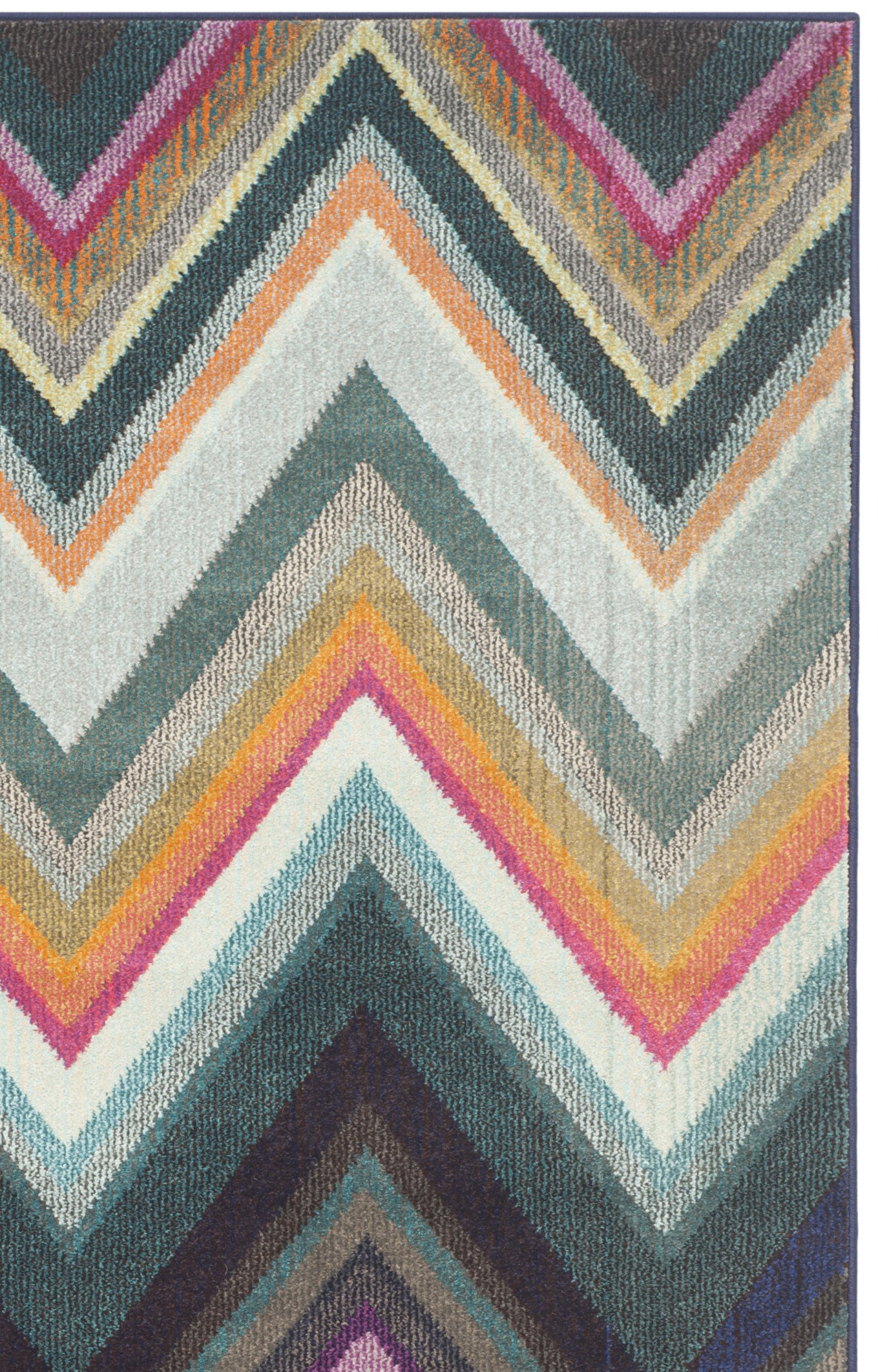 Chevron Performance Rug Ebern Designs Aljoharah Performance Chevron Rug & Reviews | Wayfair