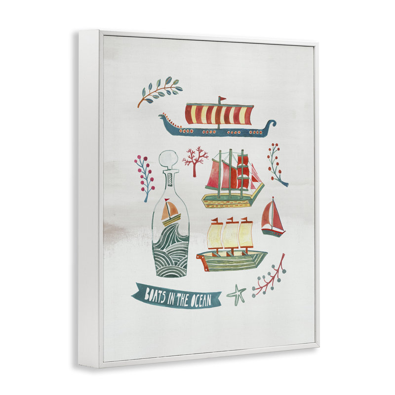 Art nautique et giclée encadrée par Nautical, Estampe numérique encadrée blanc bord de mer, H 20 po x l 16 po