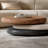 Modern Rotatable Wood Coffee Table For Living Room, Minimalist Contemporary Style Living Room Center Table For Small Space