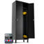 2-Door Metal Locker Cabinet, Lockable Storage Locker Metal Cabinet for Office, Gym, Garage & School-63866819