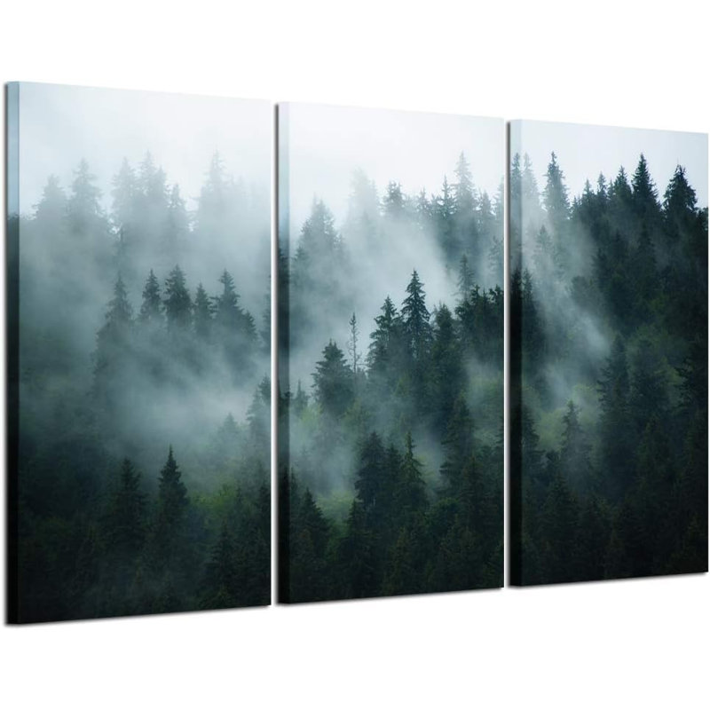 Peinture sur toile, 3 pièces