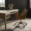 Truman Leather Swivel Office Chair-599582822