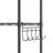 Augustine 6-Shelf Adjustable Storage Shelving Unit Steel Organizer Wire Rack with Hooks, Leveling Feet-185618233