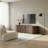 Aurel Buchheit Modern 59.1" Fluted TV Stand With Open Storage And Sliding Door-7836538