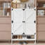 Armoire de rangement à chaussures à 6 niveaux, en bois, tablettes réglables pour le vestibule - standard
