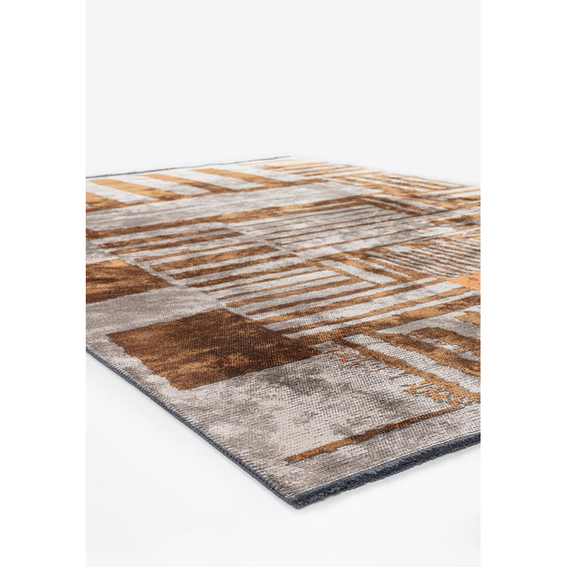 Rapture Abstract Area Rug, Rectangle 6'7" x 8'3"