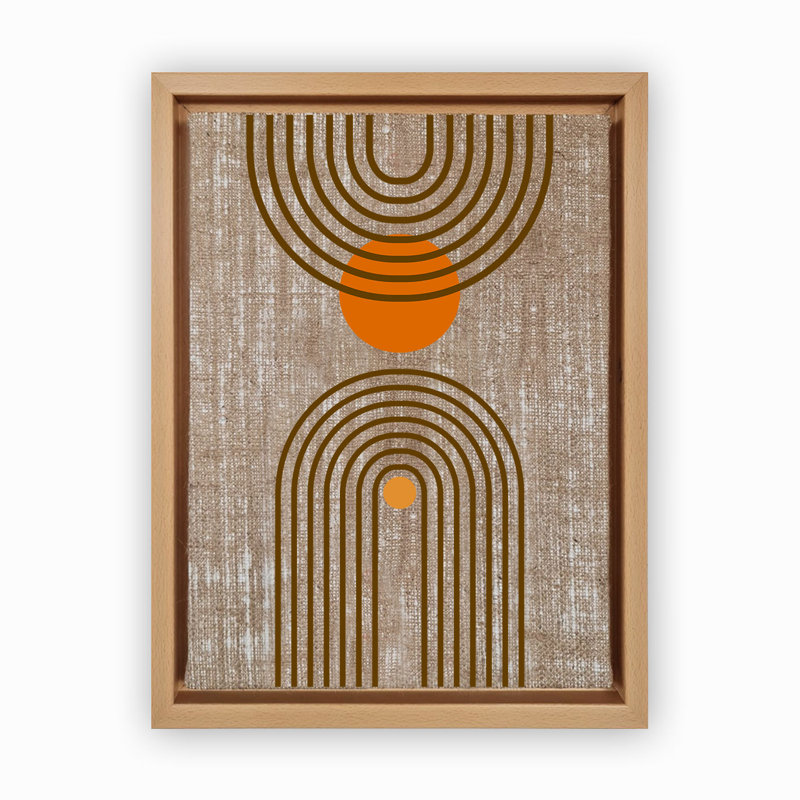 Decorative Canvas Painting, 26" H x 18.1" W, Wood