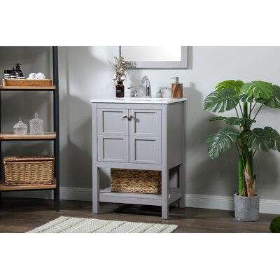 Trowbridge 24"" Single Bathroom Vanity Set -  Breakwater Bay, B206E443A90C4C6E9A0B0113CE0CEDEC