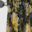 Motif floral tropical jaune et bleu - Rideau occultant - 1 panneau-107625461
