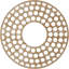 Médaillon de plafond en bois Fink-63412020-63411991