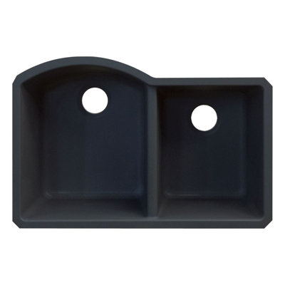 Aversa 31.75'' L Double Bowl Kitchen Sink