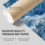 «Beach and Coastal Blue Ocean Waves II», reproduction d'art non encadrée-341585172
