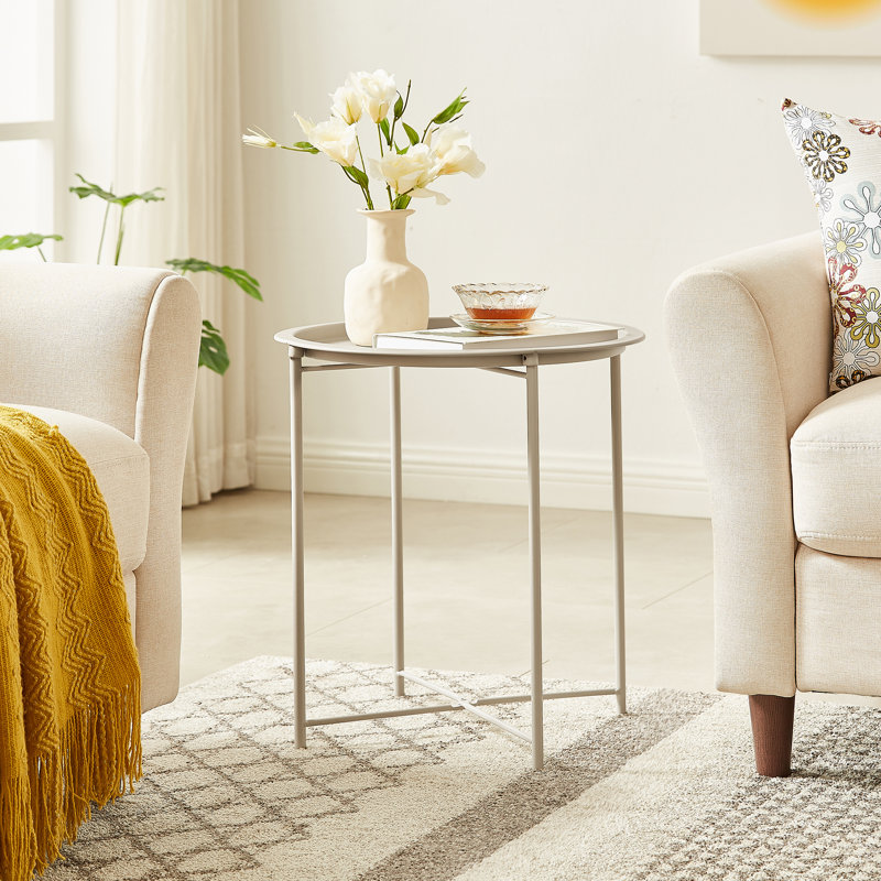 Petite table de bout Annaleese, Gris