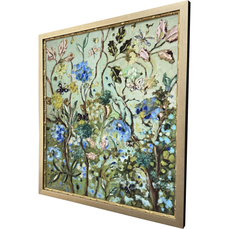 Insectes et vignes, art encadré