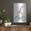 Art mural en métal Trinx «Giraffe Joy Ride 1 No Ballons» par Mercedes Lopez Charro-1979378071