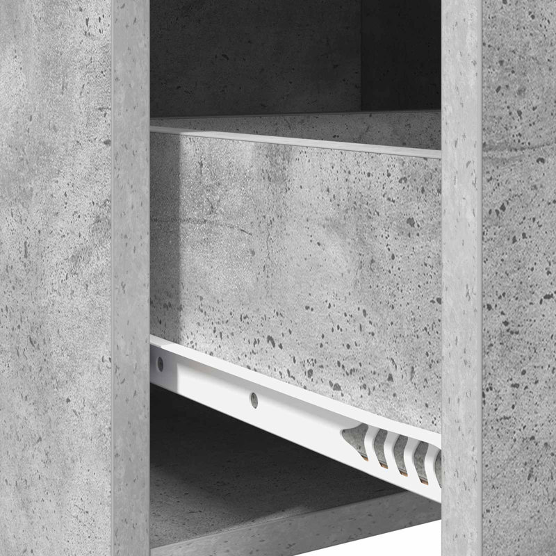 40cm Sideboard, Concrete Grey