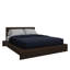 Lit plateforme avec tête de lit Zen OMEGA - Assemblage facile, aucun sommier requis-683407690-703770919