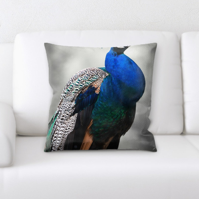 Coussin peacock