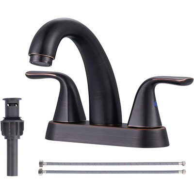 Robinet de salle de bain à ensemble central avec bonde