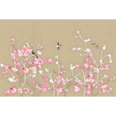 Murale lisse de style chinois
