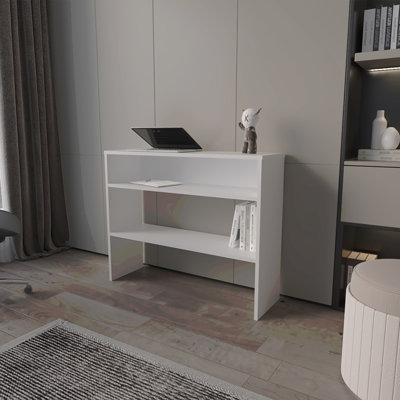 Console Richton, salon, blanc