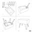 Tabouret de pieds 19 po Gyneth