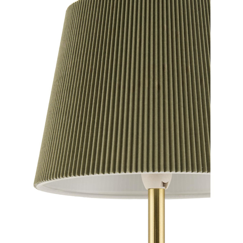 Mikol Table Lamp, Gold, Green