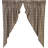 Dissay 100% Cotton Room Darkening Curtain Panel Pair