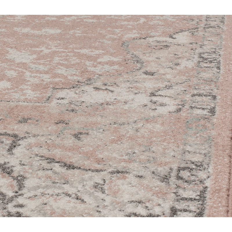 Tapis rose amarante rétro Gunson, Rectangle 9 pi x 12 pi