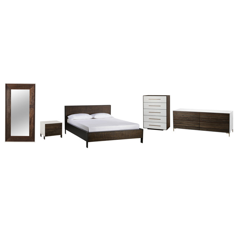 Thomas Bina Platform 4 Piece Bedroom Set
