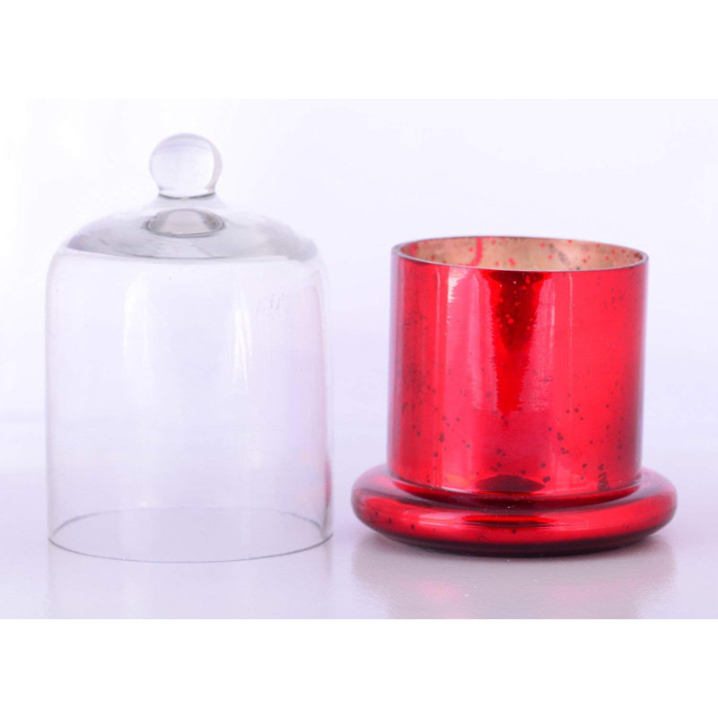 Bougie pour pot à cire à paraffine, Rouge
