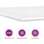  Lit sommier tapissier avec matelas taupe 35,4 "x 74,8"-553354346