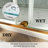 Opal Mirage MCOCOD 56-61" W x 72" H Double Sliding Frameless Smooth Sliding Shower Door with 3/8" Clear Glass-98947165
