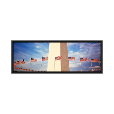 «Panoramic Washington Monument Washington», reproduction de photo sur toile tendue
