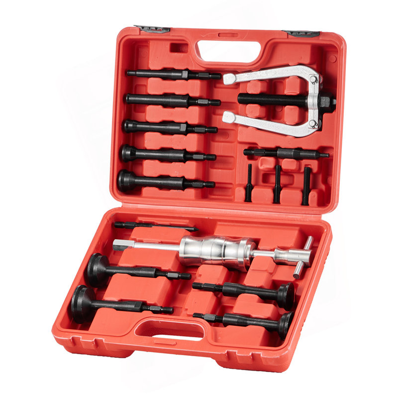 16Pcs Blind Hole Bearing Puller Internal Extractor Remover Slide Hammer