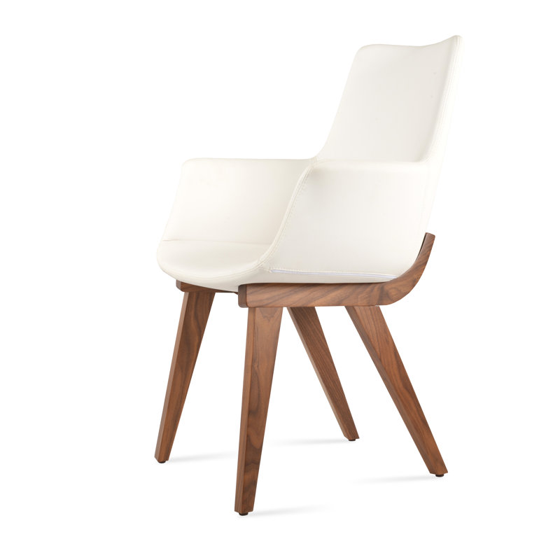 Fauteuil Bottega, Blanc
