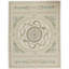 Hand-Knotted High-Quality Beige and Green Area Rug