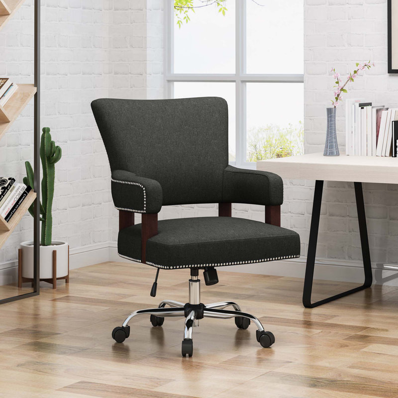 CHAISE DE BUREAU MODERNE, Gris foncé