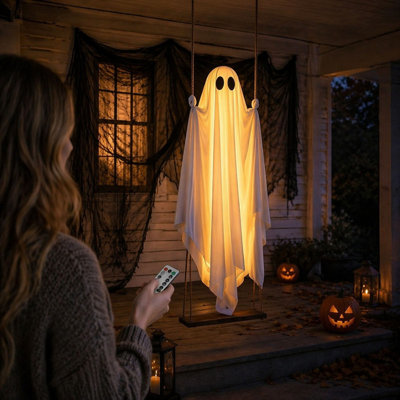 Ghost Hanging Halloween Outdoor Decoration
