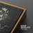 Black Gray Floral & Botanical Neutral Decor Minimalist Framed On Canvas 3 Pieces Print Wall Art-91875287-91875284