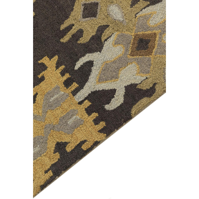 Tapis noir 5 x 8 Pineland