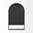 Alphonia Arch Wall Mirror with Shelves